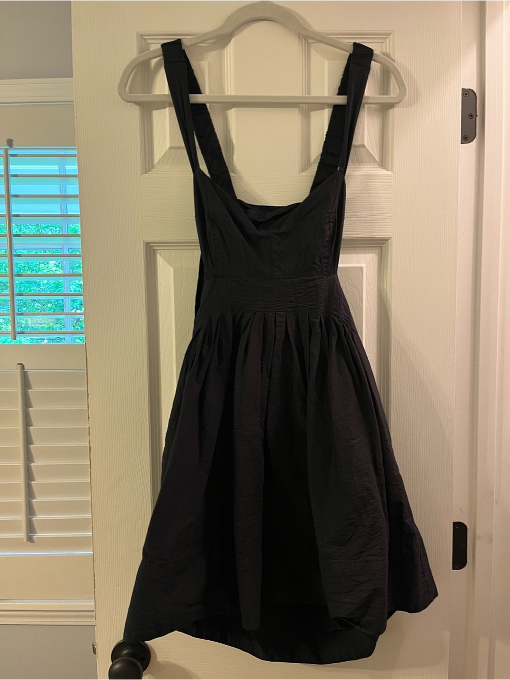 Anthropologie Maeve Mini Dress Open Tie Back - Picture 2 of 3
